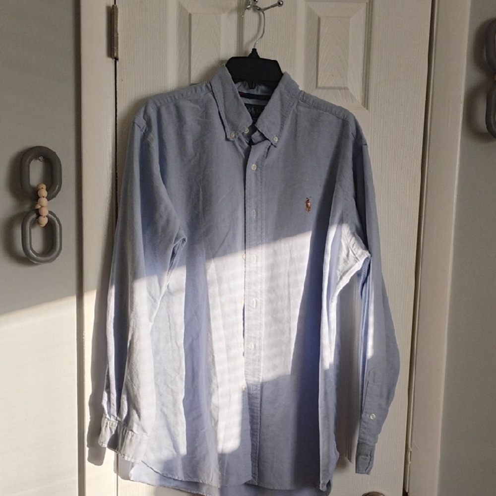 🚨B2G1 POLO RALPH LAUREN Sky Blue Denim Button Down Shirt